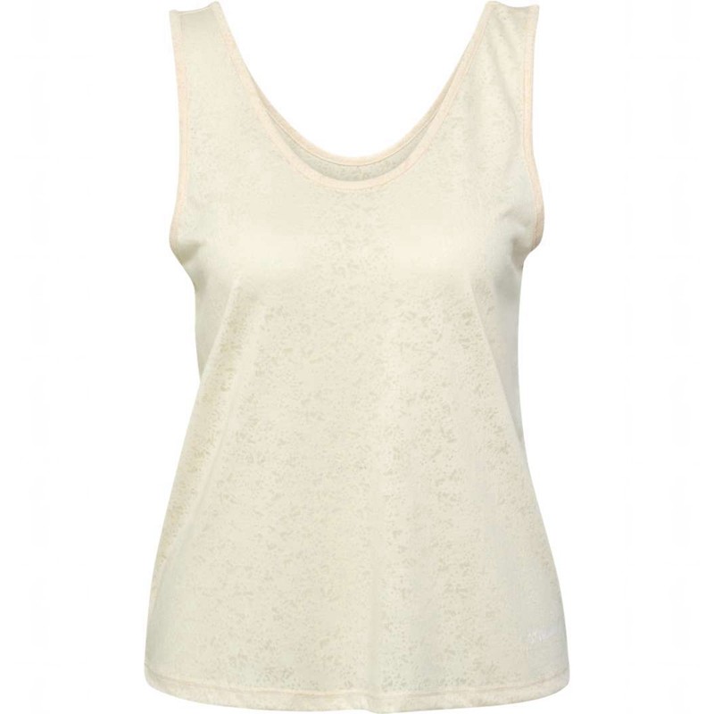 Hummel Mt Light Burnout Ženske Majica bez Rukava Bež | 591791-378
