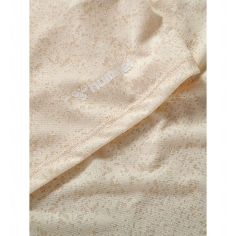 Hummel Mt Light Burnout Ženske Majica bez Rukava Bež | 591791-378