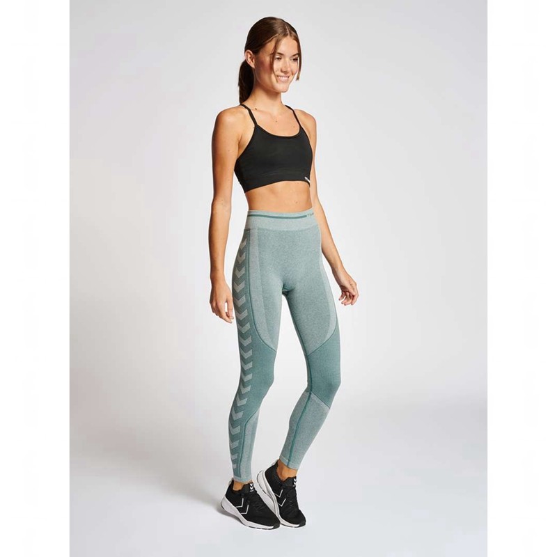 Hummel Mt Lulu Seamless Scrunch Ženske Kratke Hlače Plave | 390044-129