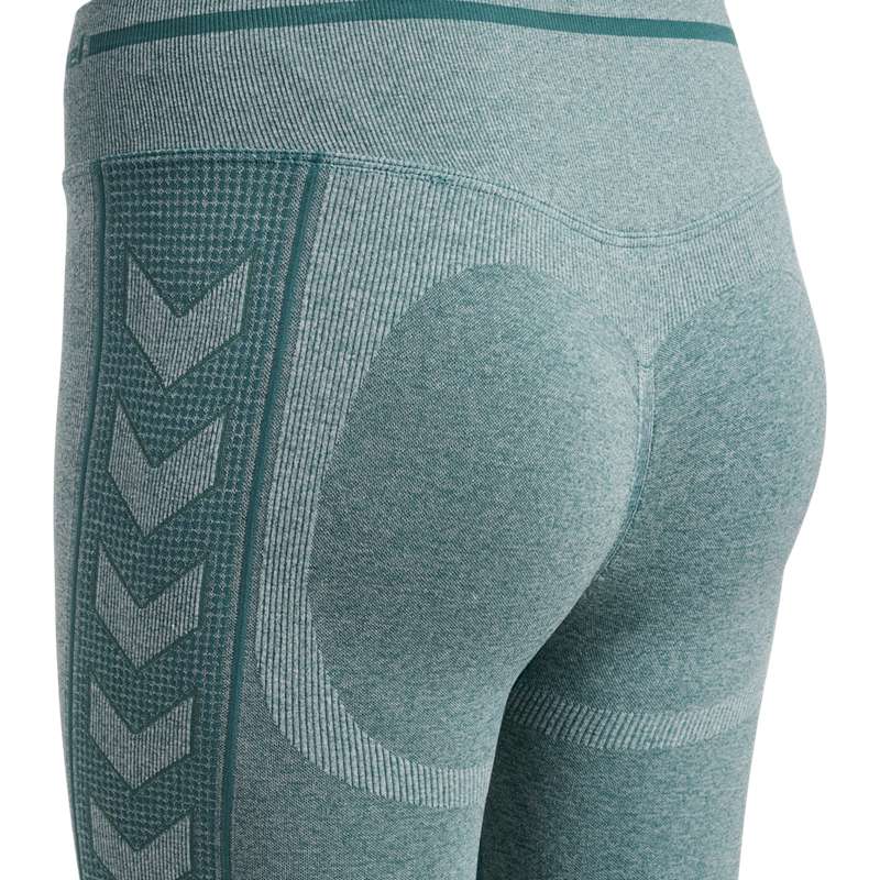 Hummel Mt Lulu Seamless Scrunch Ženske Kratke Hlače Plave | 390044-129