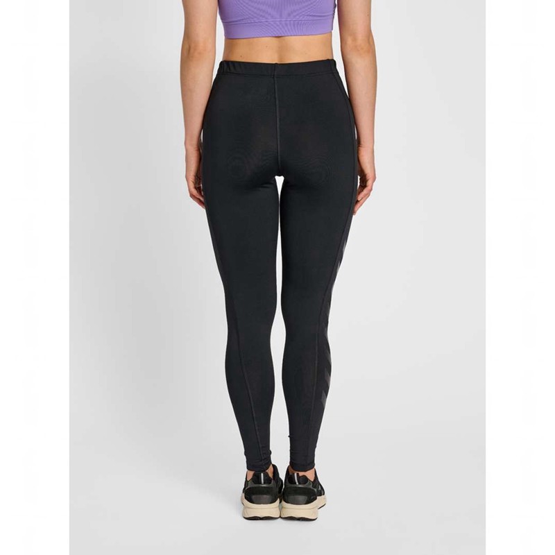 Hummel Mt Mabley Mid Waist Ženske Hlače Crne | 208053-868
