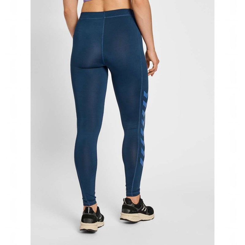 Hummel Mt Mabley Mid Waist Ženske Hulahopke Plave | 574908-084