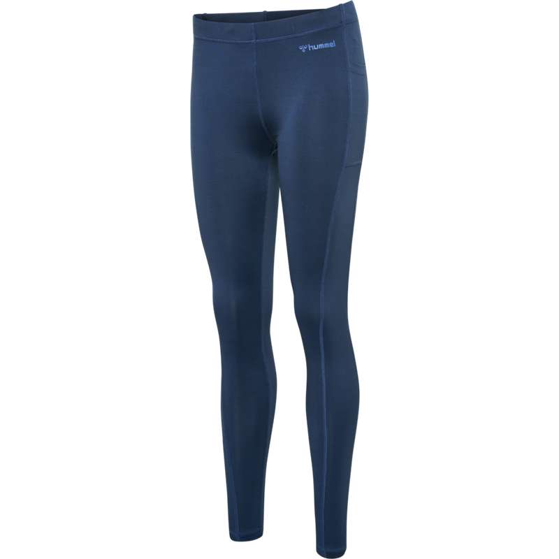 Hummel Mt Mabley Mid Waist Ženske Hulahopke Plave | 574908-084