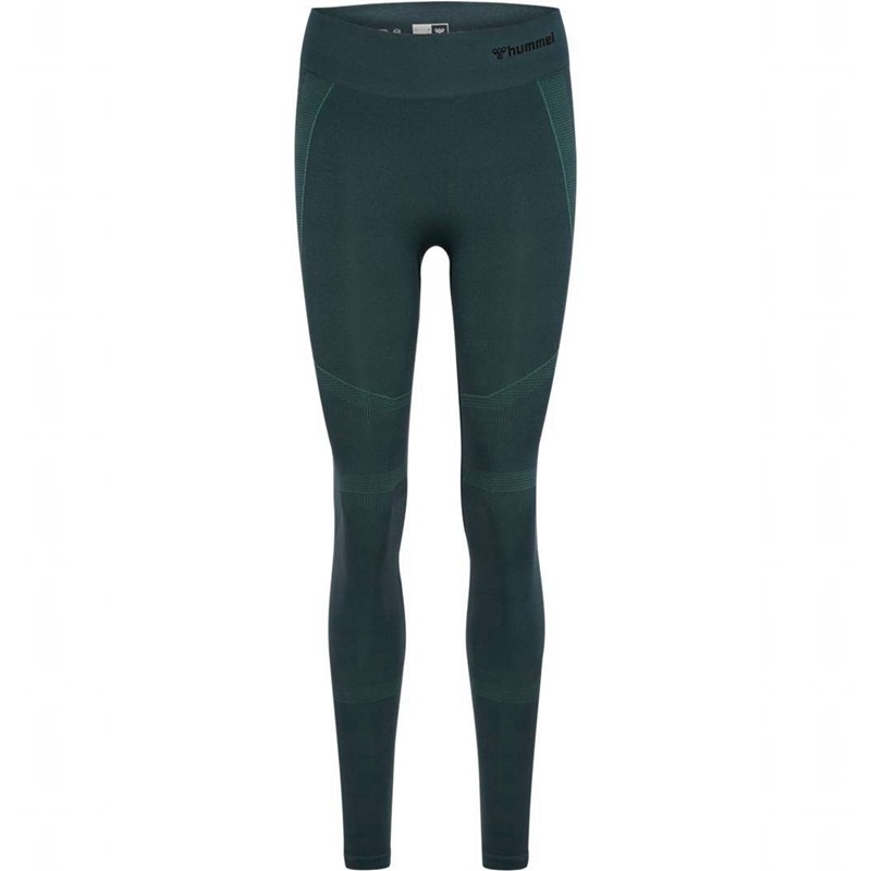 Hummel Mt Power Seamless Mw Ženske Hulahopke Zelene | 645165-390