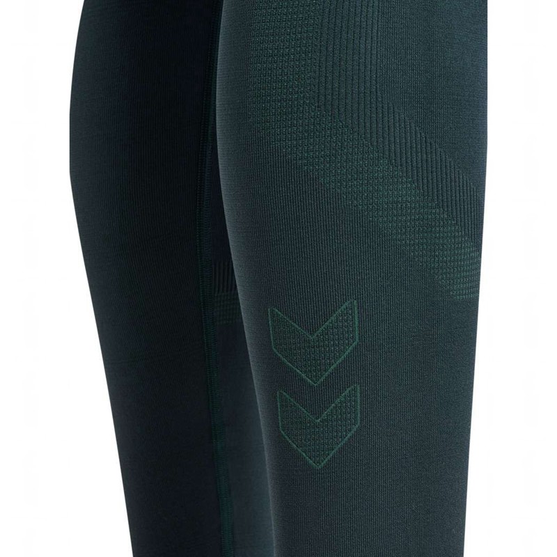 Hummel Mt Power Seamless Mw Ženske Hulahopke Zelene | 645165-390