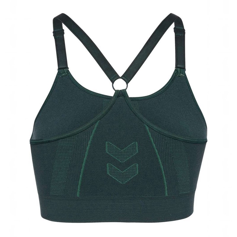 Hummel Mt Power Seamless Ženske Sportski Grudnjak Zelene | 202365-402
