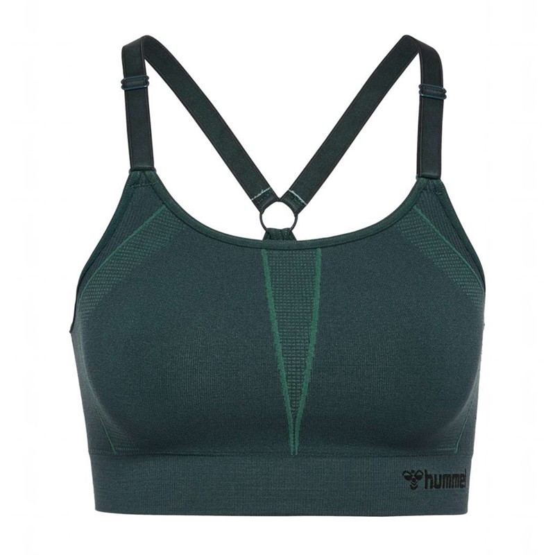 Hummel Mt Power Seamless Ženske Sportski Grudnjak Zelene | 202365-402
