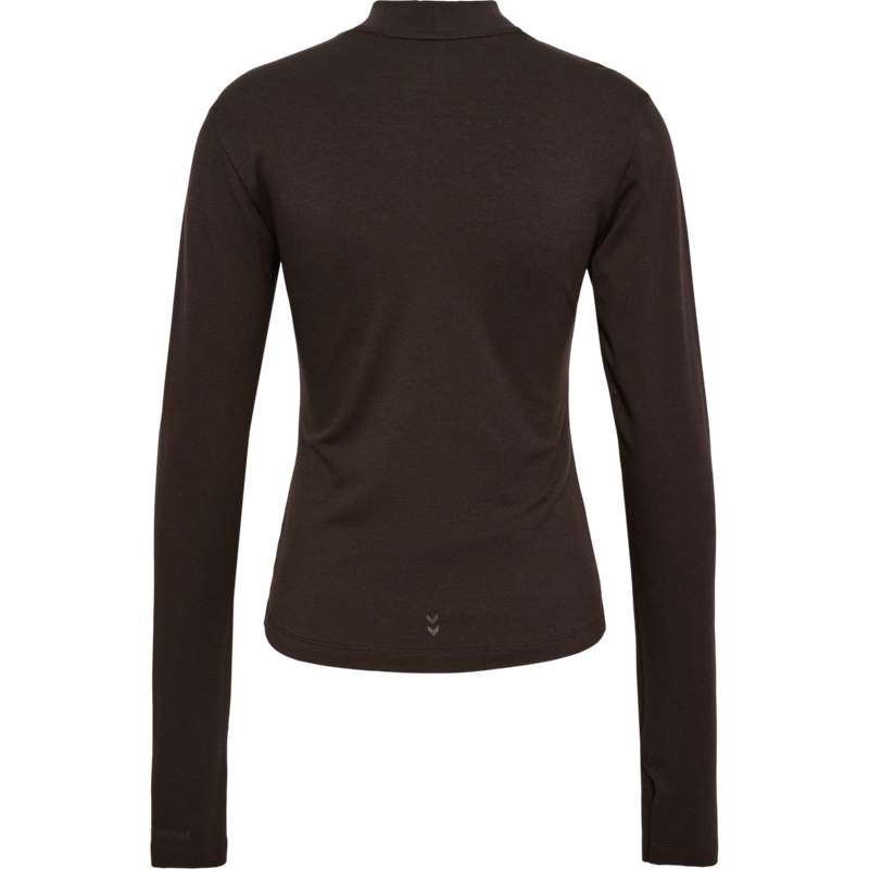 Hummel Mt Recharge L/S Ženske Majice Čokoladne | 909989-167