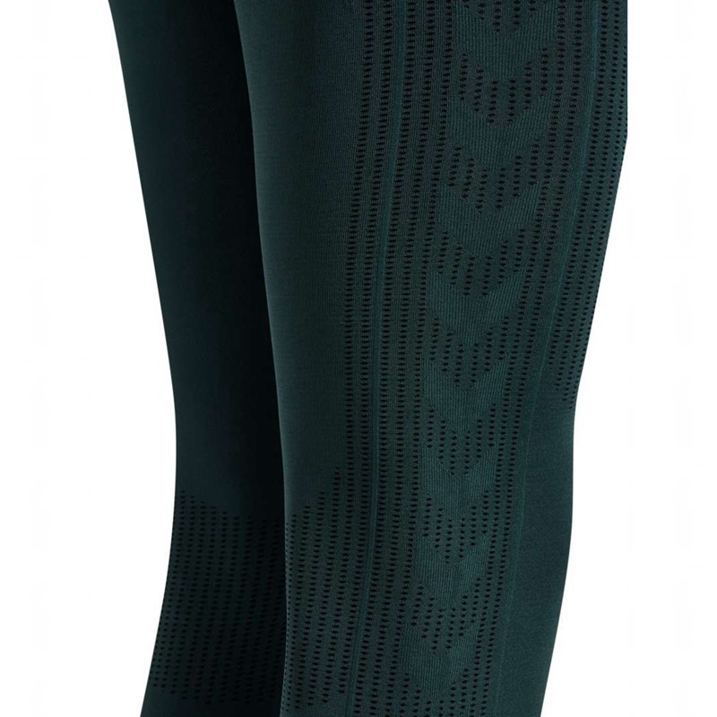 Hummel Mt Shaping Seamless Mw Ženske Majice Zelene | 965756-522