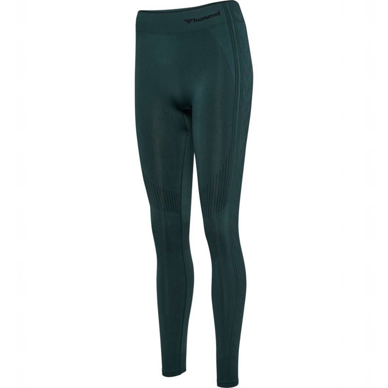 Hummel Mt Shaping Seamless Mw Ženske Majice Zelene | 965756-522