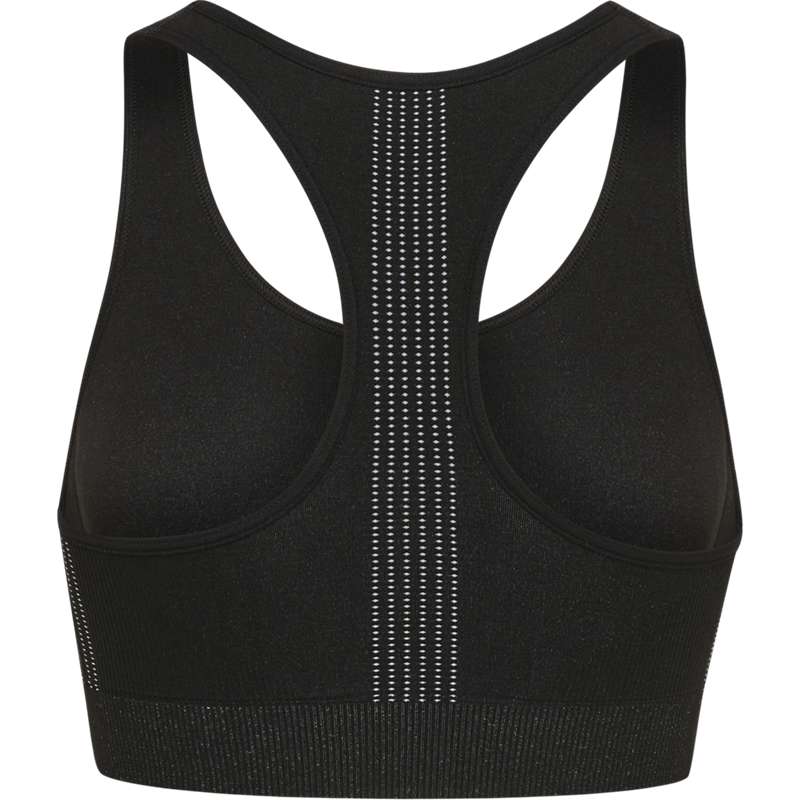 Hummel Mt Shaping Seamless Top Ženske Sportski Grudnjak Crne | 836791-915