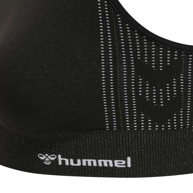 Hummel Mt Shaping Seamless Top Ženske Sportski Grudnjak Crne | 836791-915