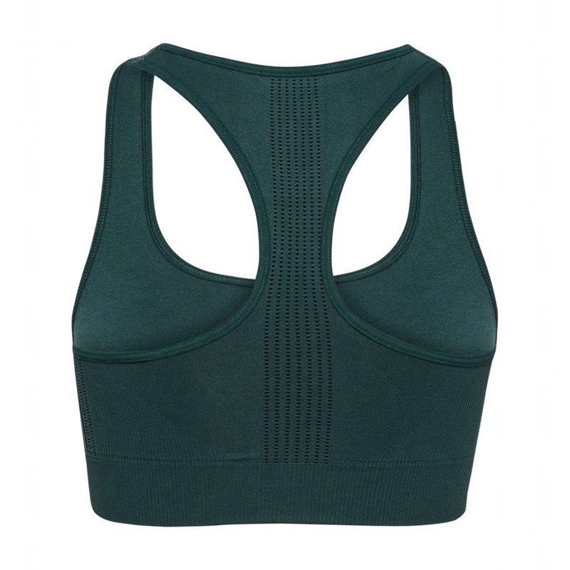 Hummel Mt Shaping Seamless Top Ženske Sportski Grudnjak Zelene | 304110-901