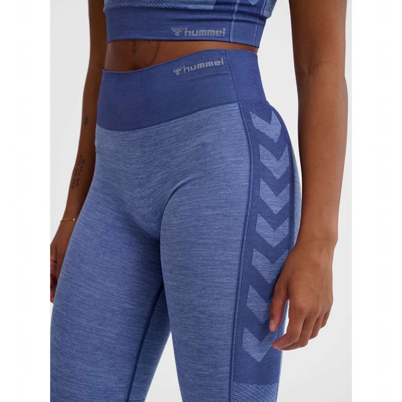 Hummel Mt Shine Seamless Mw Ženske Hulahopke Plave | 400007-799