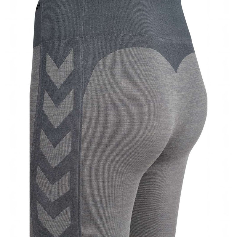 Hummel Mt Shine Seamless Mw Ženske Hulahopke Sive | 165873-855