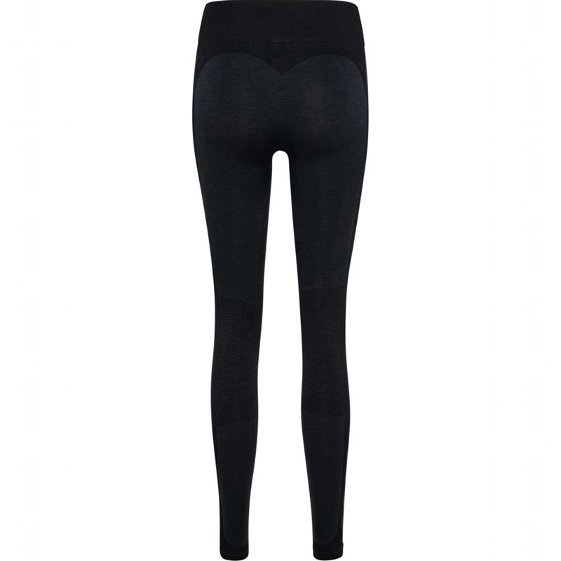 Hummel Mt Shine Seamless Mw Ženske Hulahopke Crne | 913286-887