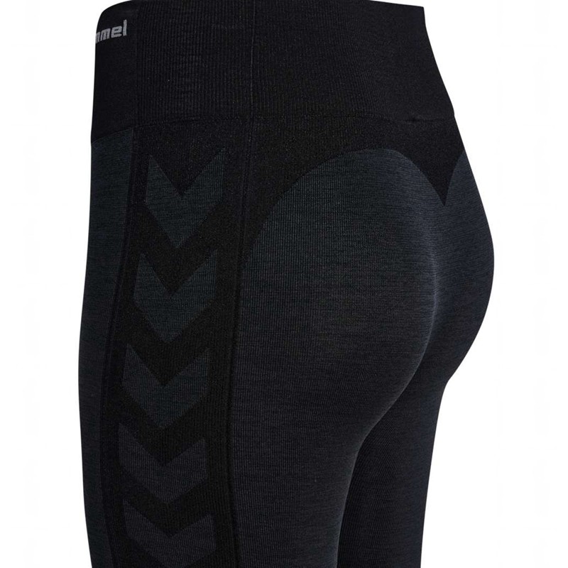 Hummel Mt Shine Seamless Mw Ženske Hulahopke Crne | 913286-887
