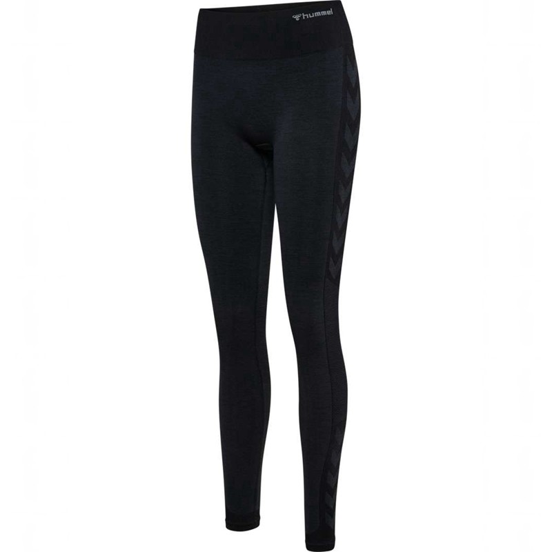 Hummel Mt Shine Seamless Mw Ženske Hulahopke Crne | 913286-887