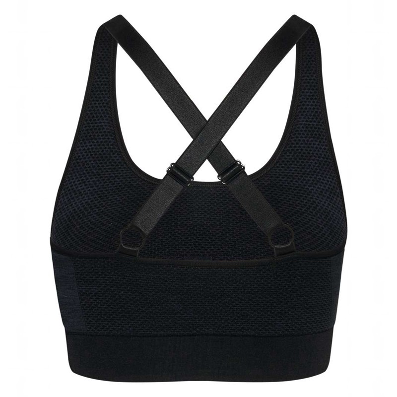 Hummel Mt Shine Seamless Ženske Sportski Grudnjak Crne | 802628-853