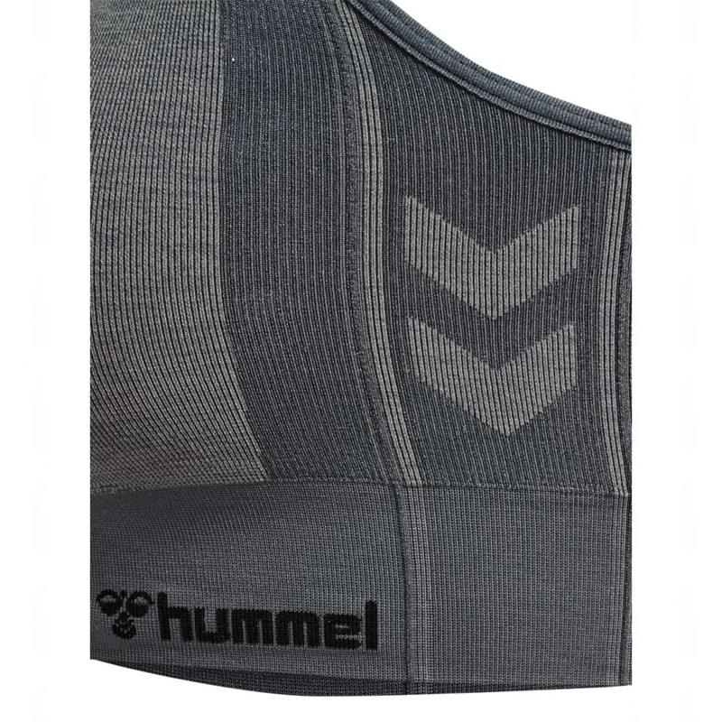 Hummel Mt Shine Seamless Ženske Sportski Grudnjak Sive | 311442-240
