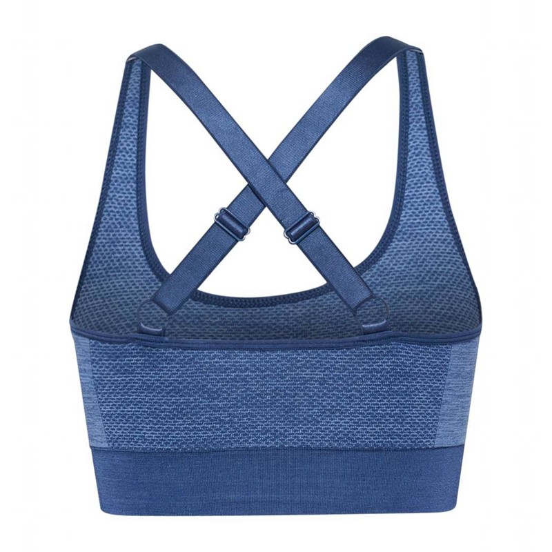 Hummel Mt Shine Seamless Ženske Sportski Grudnjak Plave | 581426-455