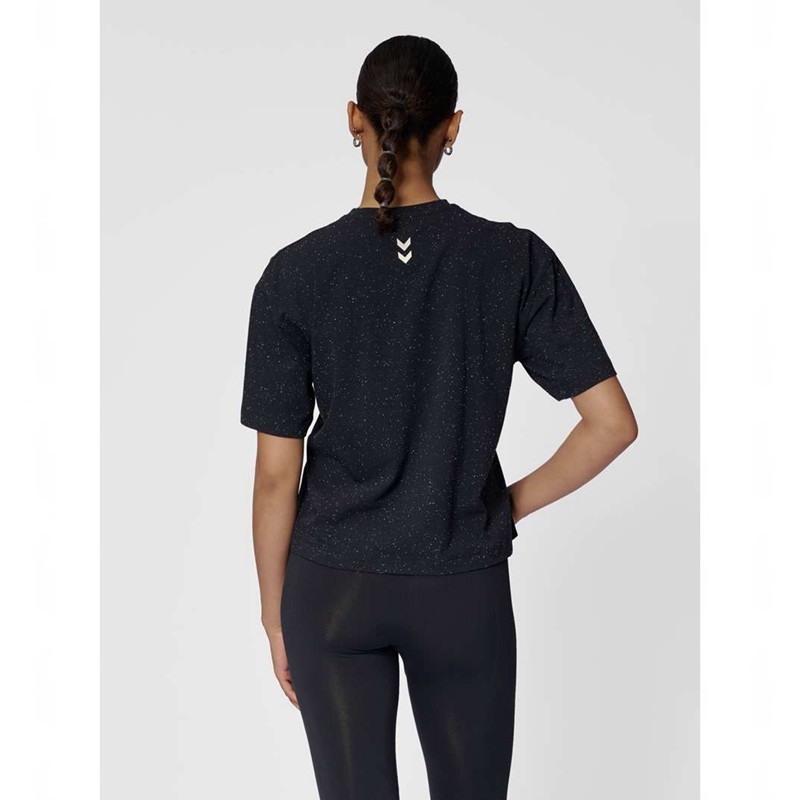 Hummel Mt Ultra Boxy Short Ženske Majice Crne | 600533-955