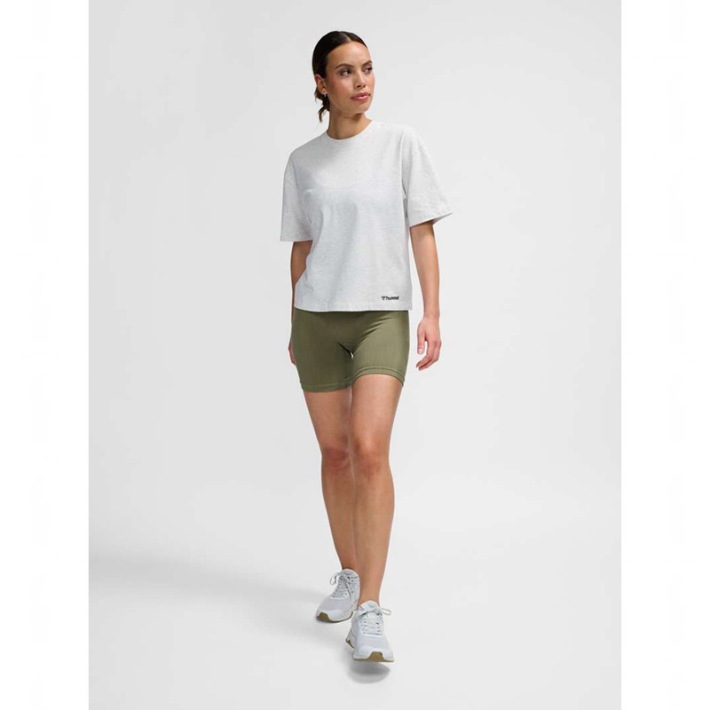 Hummel Mt Ultra Boxy Short Ženske Majice Bijele | 121300-161