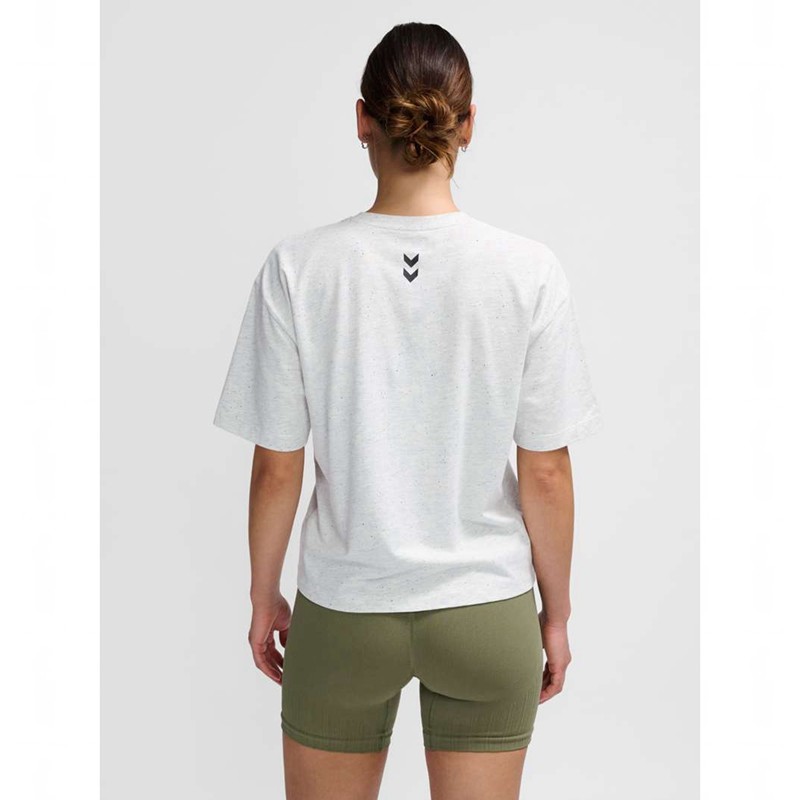 Hummel Mt Ultra Boxy Short Ženske Majice Bijele | 121300-161