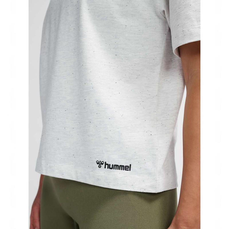 Hummel Mt Ultra Boxy Short Ženske Majice Bijele | 121300-161
