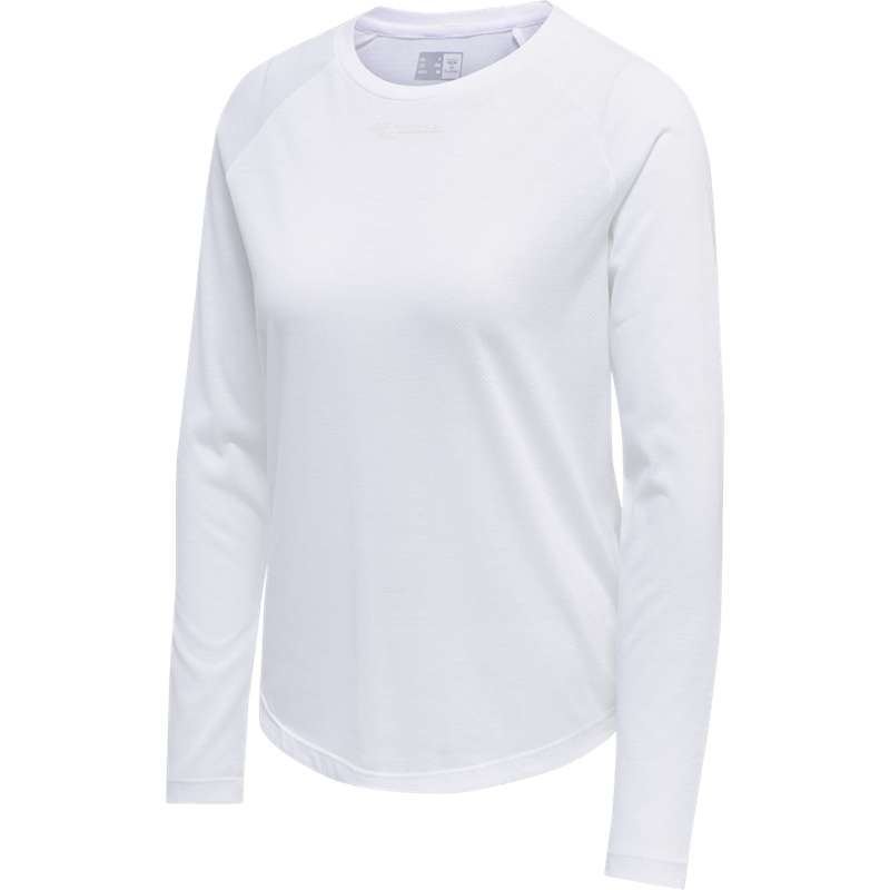 Hummel Mt Vanja L/S Ženske Majice Bijele | 531760-666