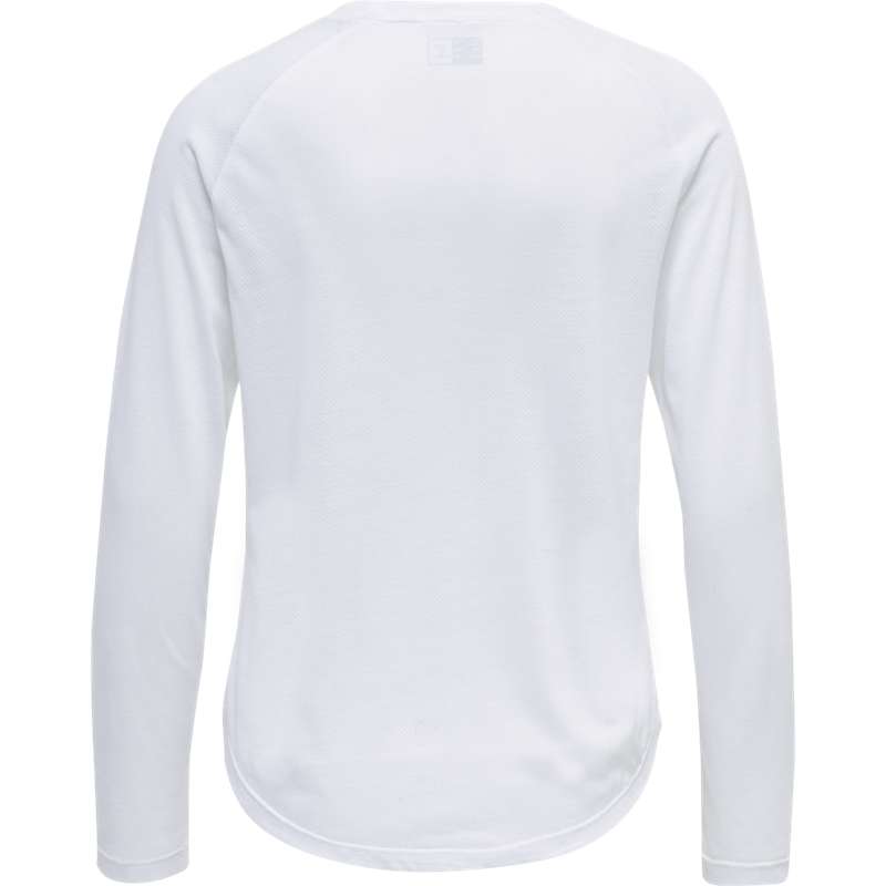 Hummel Mt Vanja L/S Ženske Majice Bijele | 531760-666