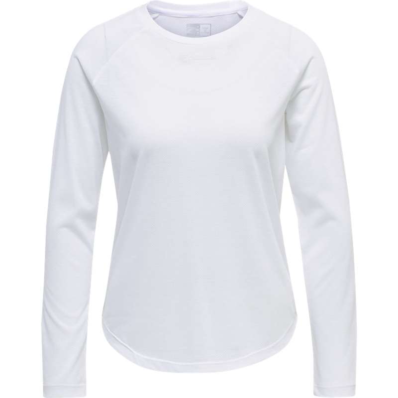 Hummel Mt Vanja L/S Ženske Majice Bijele | 531760-666