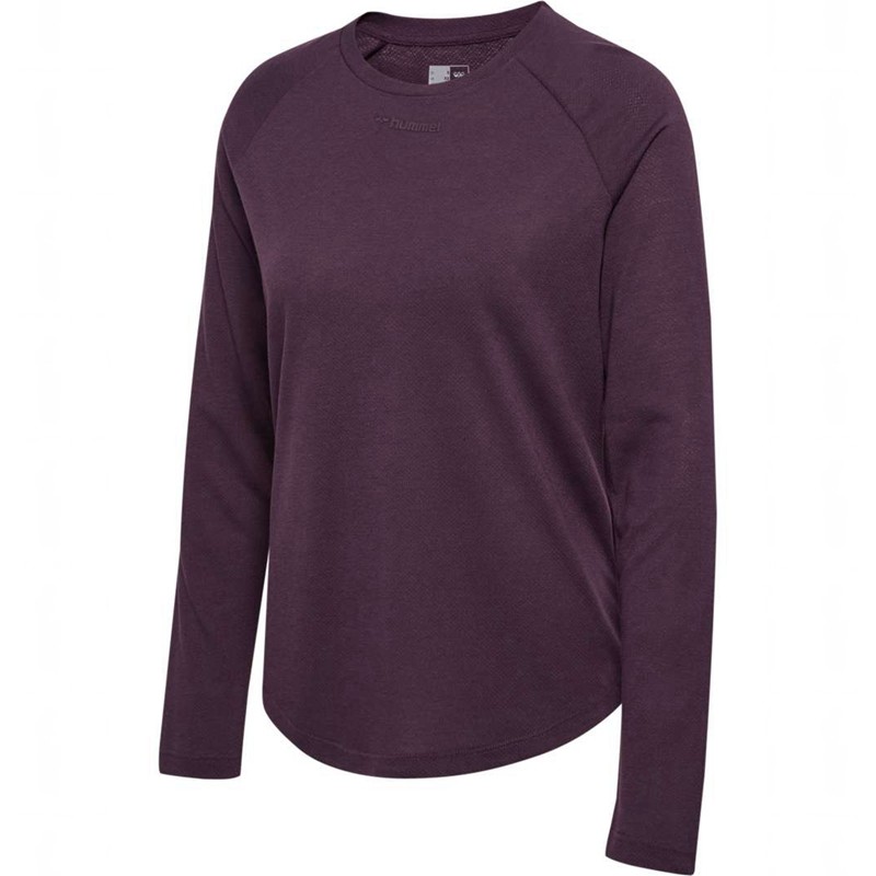 Hummel Mt Vanja L/S Ženske Majice Ljubičaste | 831584-903
