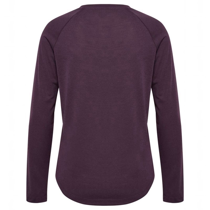 Hummel Mt Vanja L/S Ženske Majice Ljubičaste | 831584-903