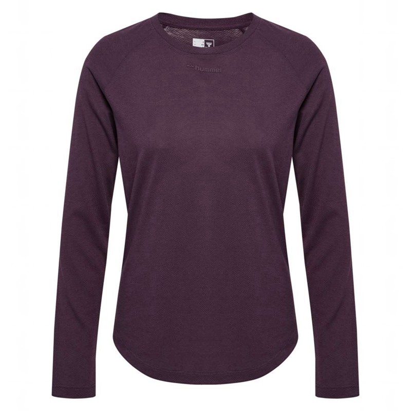 Hummel Mt Vanja L/S Ženske Majice Ljubičaste | 831584-903