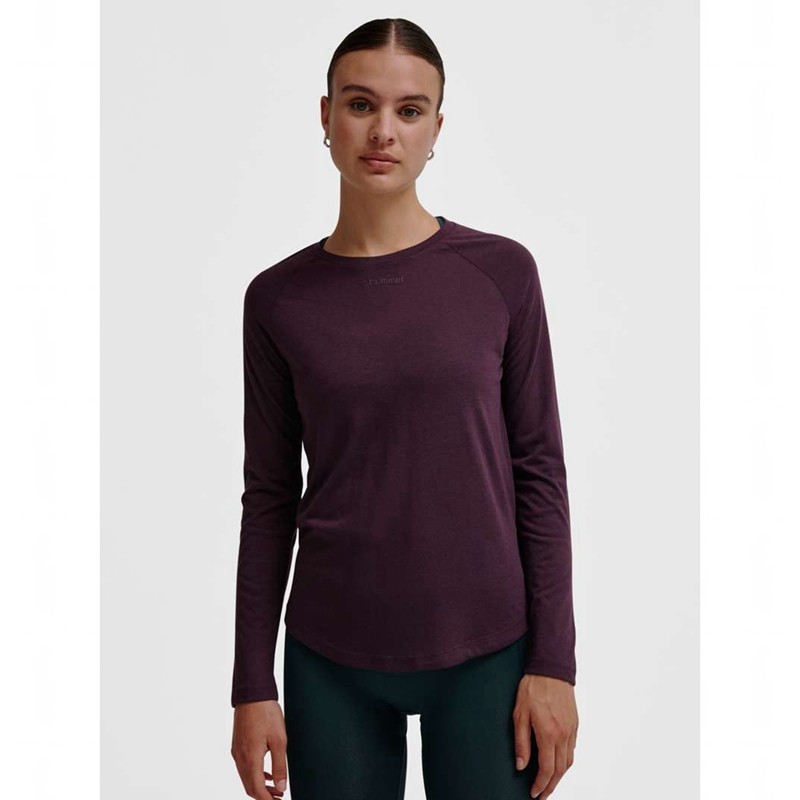 Hummel Mt Vanja L/S Ženske Majice Ljubičaste | 831584-903