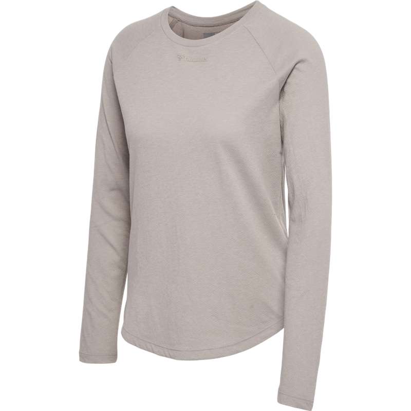 Hummel Mt Vanja L/S Ženske Majice Sive | 794518-467