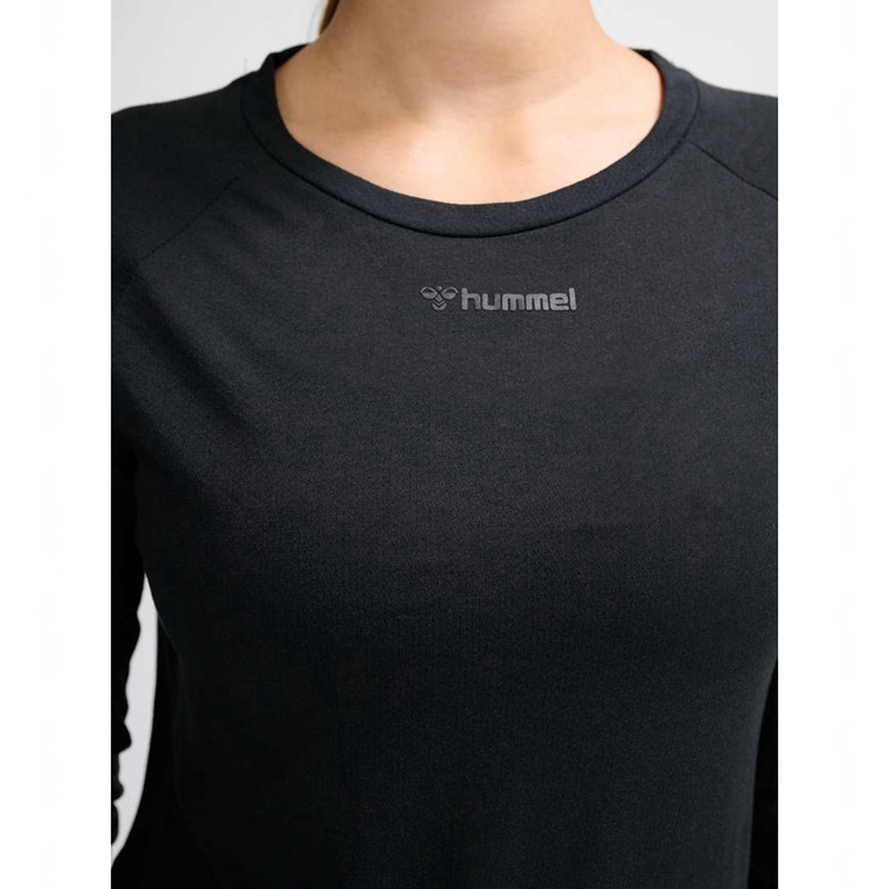 Hummel Mt Vanja L/S Ženske Odijela Crne | 631006-421