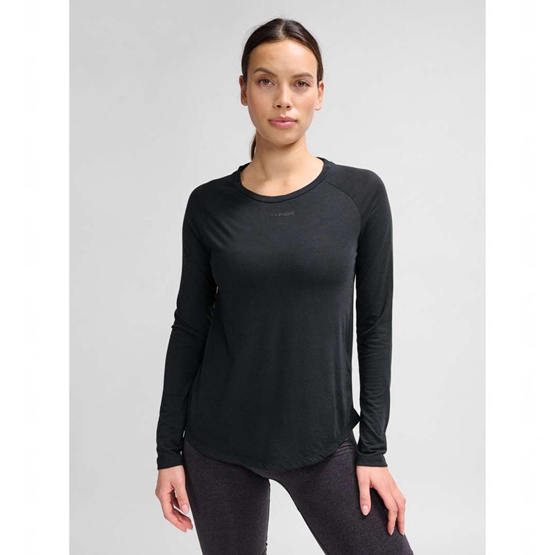Hummel Mt Vanja L/S Ženske Odijela Crne | 631006-421