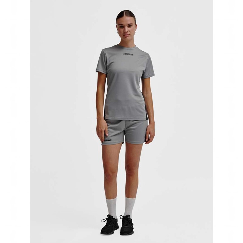 Hummel Multi Pl Ženske Dres Sive | 698717-712