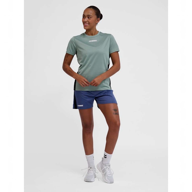 Hummel Multi Pl Ženske Dres Zelene | 534129-805