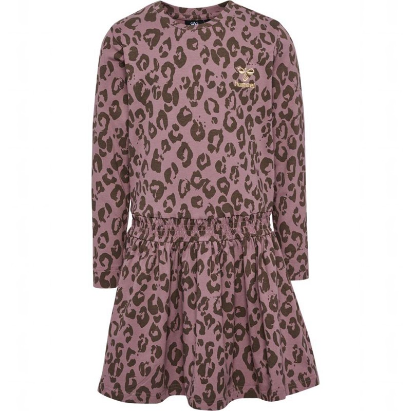 Hummel Musse L/S Dječje Haljina Roze | 256988-086