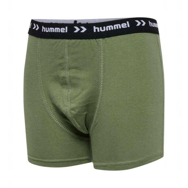 Hummel Nalle 3 Pak Dječje Boxer Maslinasto Zelene | 209252-362