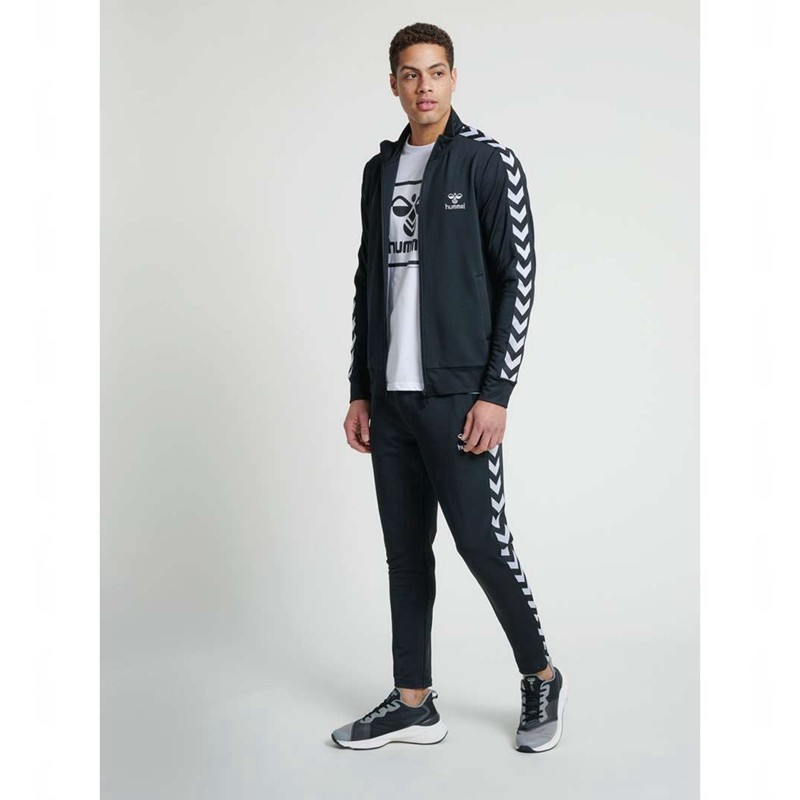 Hummel Nathan 2.0 Zip Muške Jakne Crne | 893374-330