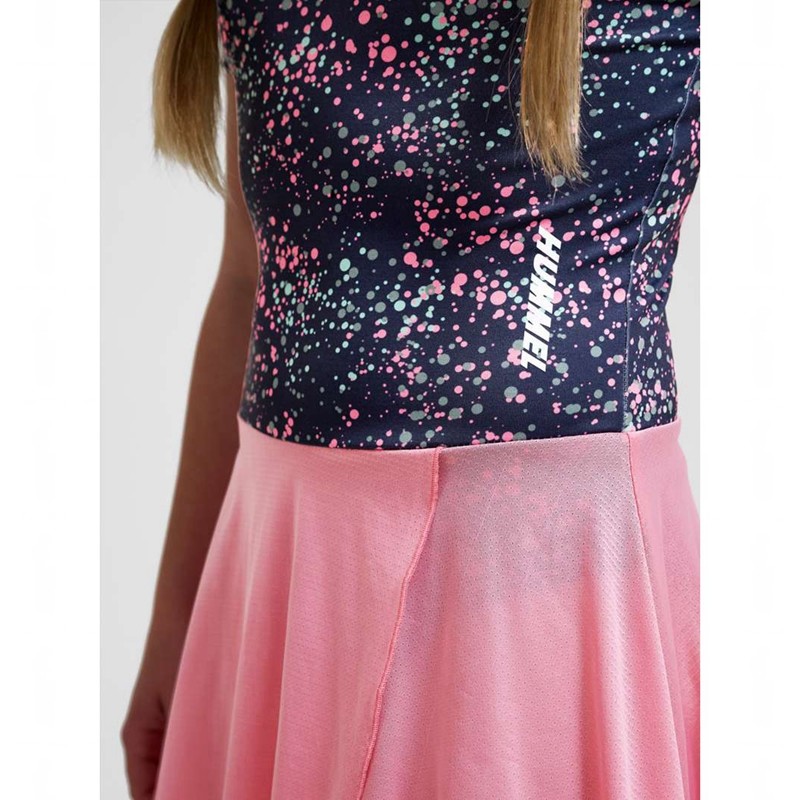 Hummel Nelly S/S Dječje Haljina Roze | 383830-844