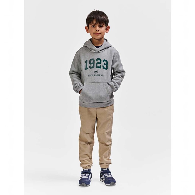 Hummel Nipps Dječje Majica s Kapuljačom Sive | 748617-625