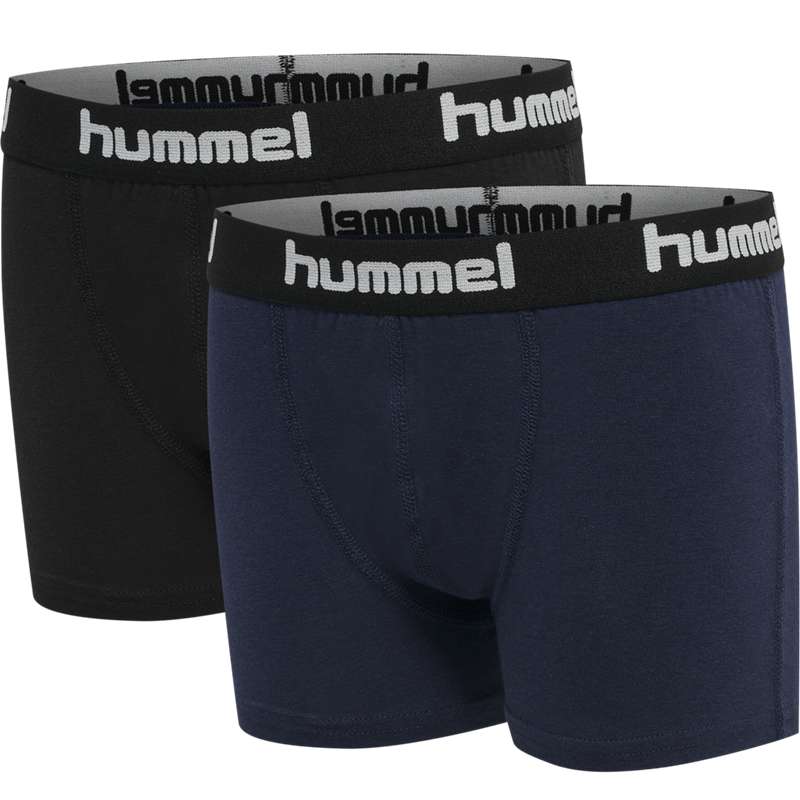 Hummel Nolan 2-pack Dječje Boxer Crne | 089268-712