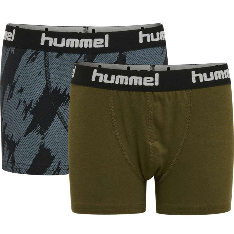 Hummel Nolan 2-pack Dječje Hlače Maslinasto Zelene | 844366-801
