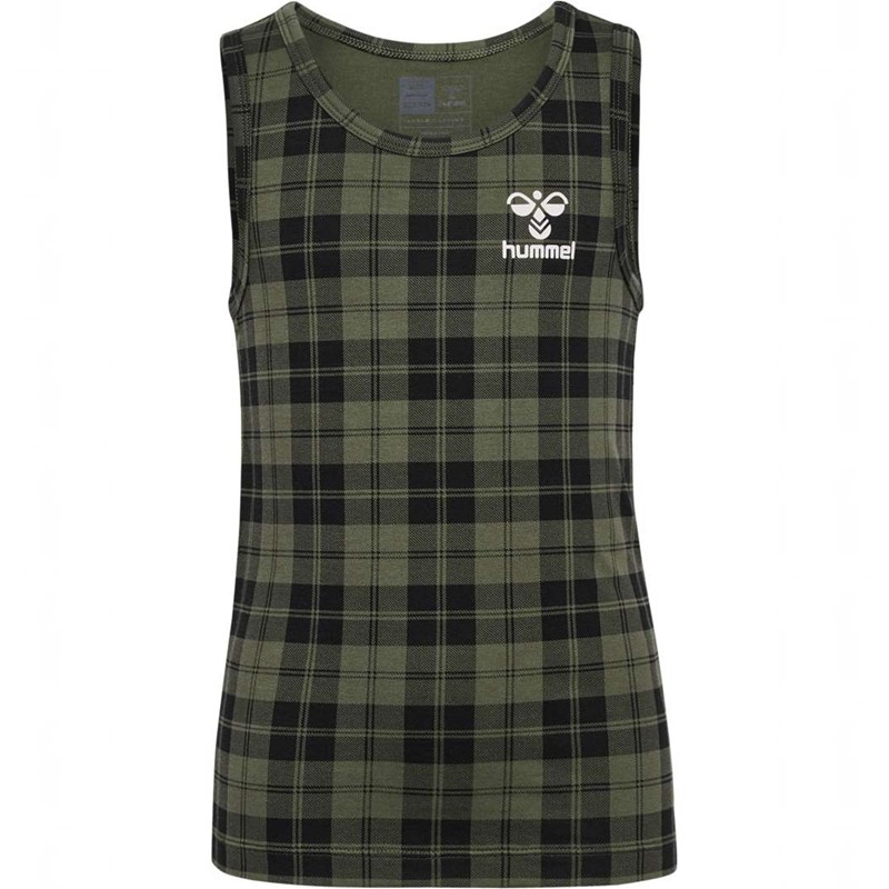 Hummel Nolan Tank Top 2-pack Dječje Majice Maslinasto Zelene | 521237-014
