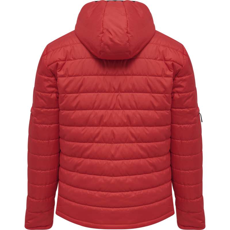 Hummel North Quilted Hood Muške Jakne Crvene | 415533-589